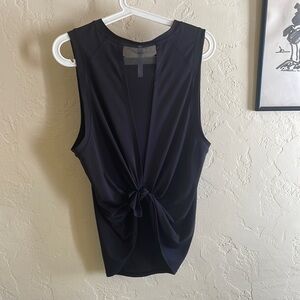 Fabletics tank top with back tie